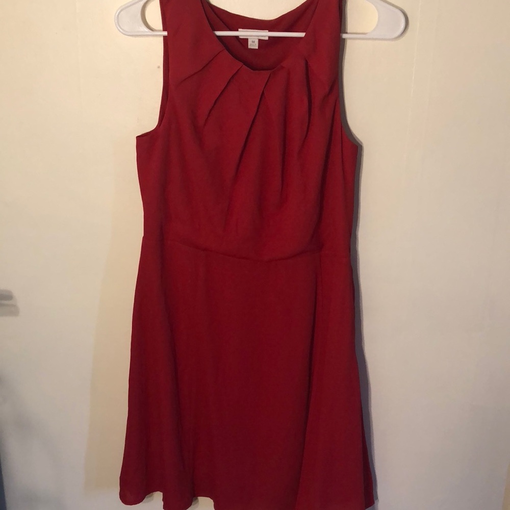 Red dress